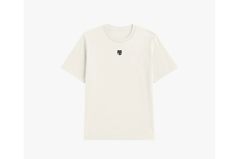 AntetokounBros Oversized Fit Ανδρικό Κοντομάνικο T-Shirt Εκρού