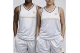AntetokounBros Basketball Jersey Ανδρική Αμάνικη Μπλούζα Λευκή, Χρυσή, Μαύρη