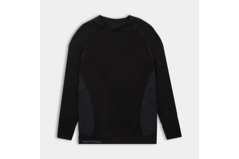 AntetokounBros Long Sleeve Top Ανδρική Μακρυμάνικη Ισοθερμική Μπλούζα Μαύρη