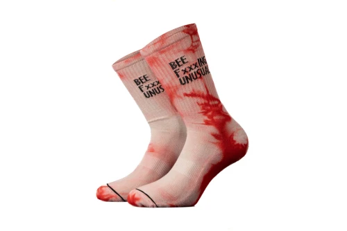 Bee Unusual Tie Dye Issue Κάλτσες Ψηλές 1 Ζευγάρι (AS-231575)