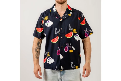 Bee Unusual Watermelon Feta Πουκάμισο Κοντομάνικο Ανδρικό (AT-2512561)