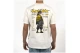 Bee Unusual Blaze Bee Relaxed Ανδρικό Κοντομάνικο T-Shirt Λευκό, Μαύρο, Κίτρινο