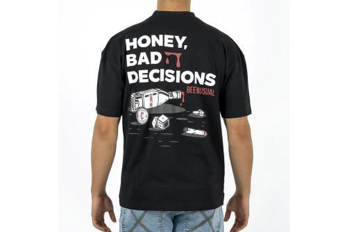 Bee Unusual Bad Decisions T-Shirt Ανδρικό (AT-260232)