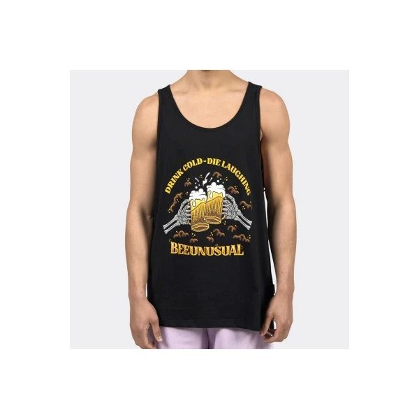 Bee Unusual Drink Cold-Die Laughing Μπλούζα Αμάνικη Ανδρική (AT-260714)