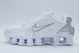Nike Shox TL Ανδρικά Sneakers Λευκά, Ασημί