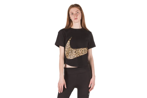 Nike Sportswear Animal Print Cropped T-Shirt Γυναικείο (AV6172 010)