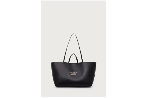 Tommy Jeans Essential Contrast Logo Τσάντα Tote (AW0AW19051 BDS)