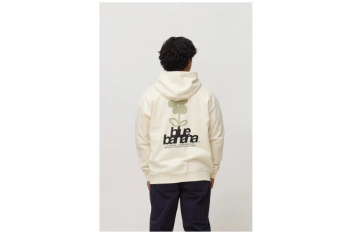 Blue Banana Flower Hoodie Ανδρικό (AW26UG016FLWWH01)