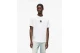 Karl Lagerfeld Curved Hem Ανδρικό Κοντομάνικο T-Shirt Λευκό