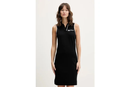 Karl Lagerfeld Fitted Polo Φόρεμα Mini Γυναικείο (B2W13047 999)