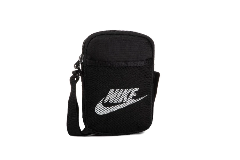 Nike Heritage Τσαντάκι Ώμου - Χιαστί Μαύρο