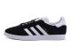 Adidas Originals Gazelle Unisex Sneakers Μαύρα, Λευκά