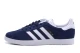 Adidas Originals Gazelle Unisex Sneakers Μπλε Σκούρα, Λευκά