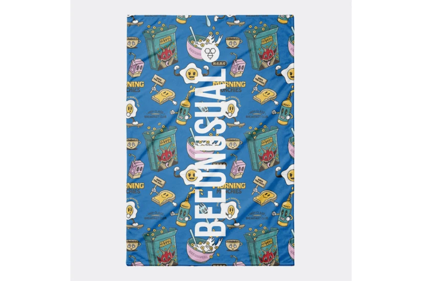 Bee Unusual Breakfast Club Πετσέτα Θαλάσσης 100 x 150cm