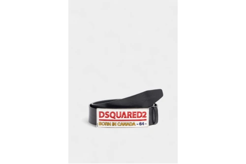 Dsquared2 Logo Plaque Ζώνη Casual (BEM0711 12900001 2124)