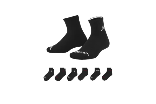 Jordan Cushioned Κάλτσες Κοντές 6-Τεμάχια (BJ0342 023)