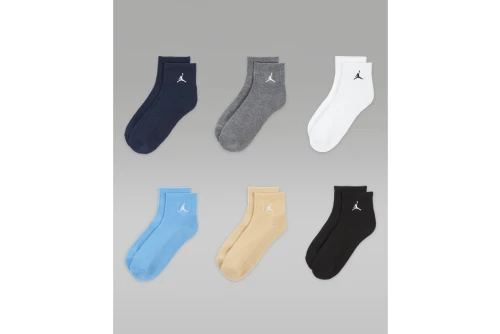 Jordan Everyday Essentials Κοντές Κάλτσες 6 Ζευγάρια (BJ0593 695)