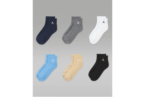 Jordan Everyday Essentials Κοντές Κάλτσες 6 Ζευγάρια (BJ0593 695)