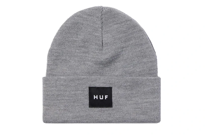 Huf Set Box Unisex Χειμερινό Σκουφάκι Γκρι Ανοιχτό