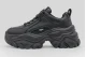 Buffalo Galactica Γυναικεία Sneakers Μαύρα