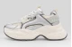 Buffalo Yuno One Sneakers Λευκά, Ασημί, Μαύρα