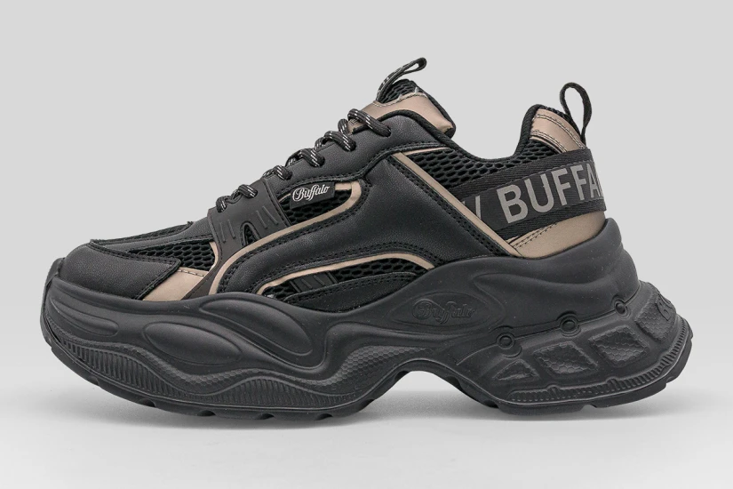 Buffalo Yuno One Sneakers Μαύρα