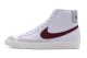 Nike Blazer Mid '77 Vintage Ανδρικά Sneakers Λευκά, Μπορντό