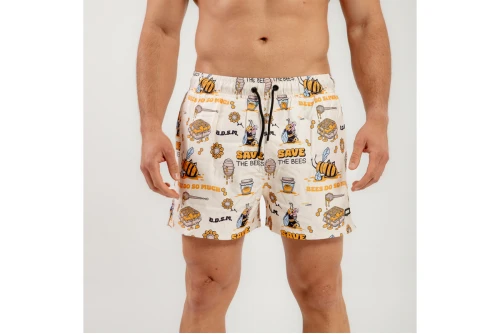 Bee Unusual Bdsm Μαγιό Σορτς Ανδρικό (BS-251249)