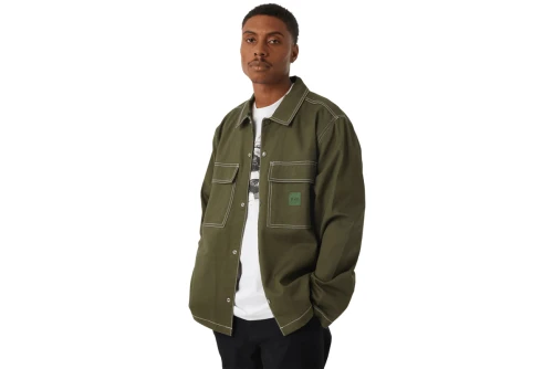 Huf Mason Jacket Ανδρικό (BU00212 HUNTER GREEN)