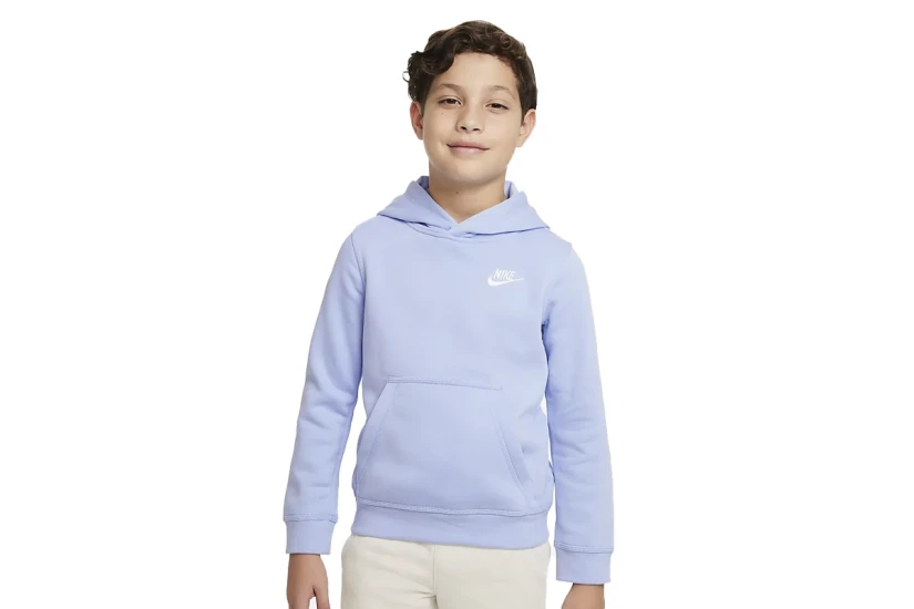 Nike Sportswear Club Παιδικό Φούτερ με Κουκούλα Γαλάζιο