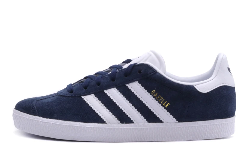 Adidas Originals Gazelle Παιδικά Sneakers Μπλε Σκούρα, Λευκά