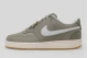 Nike Court Vision Low Ανδρικά Sneakers Χακί, Λευκά