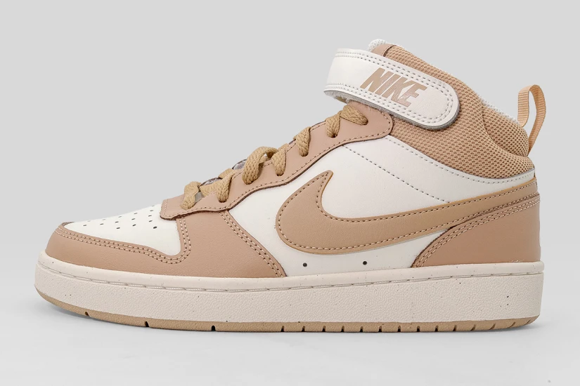 Nike Court Borough Mid 2 Sneakers Κάμελ, Μπεζ