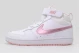 Nike Court Borough Mid 2 Παιδικά Sneakers Λευκά, Ροζ
