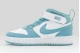 Nike Court Borough Mid 2 Βρεφικά Sneakers Λευκά, Βεραμάν
