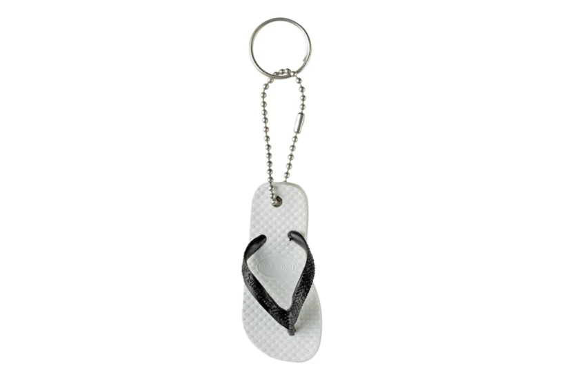 Havaianas Chaveiro Μπρελόκ Λευκό, Μαύρο