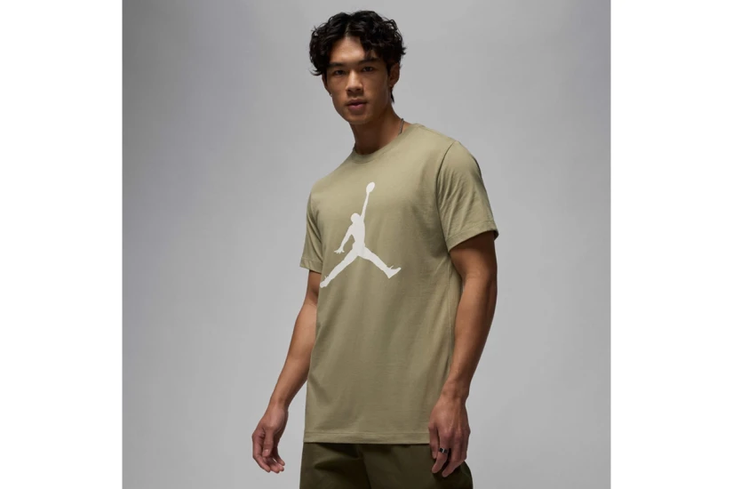 Jordan Jumpman Ανδρικό Κοντομάνικο T-Shirt Χακί