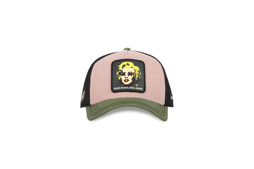 Capslab Trucker Premium Dead Star Καπέλο Snapback Ροζ, Μαύρο, Χακί, Διάφορα Χρώματα