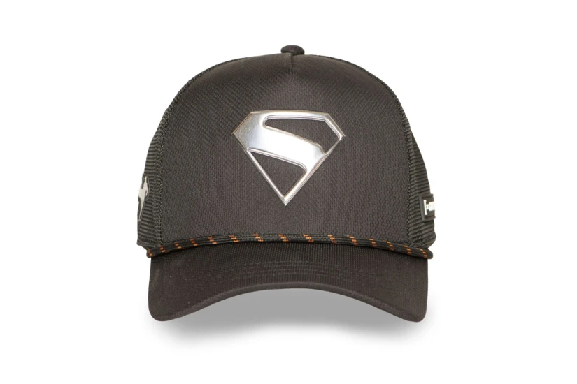 Capslab DC Comics Superman Trucker Καπέλο Snapback Μαύρο, Ασημί, Πορτοκαλί