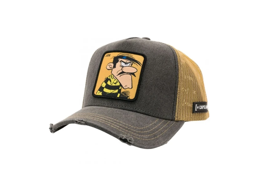 Capslab Classic Comics Joe Καπέλο Snapback Γκρι Σκούρο, Μπεζ, Κίτρινο, Μαύρο