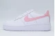 Nike Air Force 1 Sneakers Λευκά, Ροζ