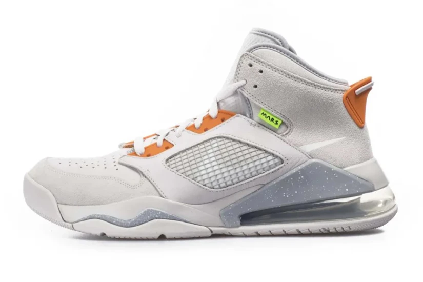 Jordan Mars 270 Ανδρικά Sneakers Μπεζ, Γκρι, Πορτοκαλί