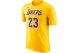 Nike Nba Los Angeles Lakers Lebron James T-Shirt Ανδρικό (CV8528 730)