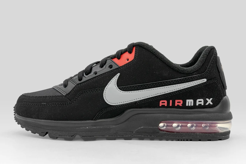 Nike Air Max LTD 3 Ανδρικά Sneakers Μαύρα, Γκρι, Κόκκινα