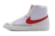 Nike Blazer Mid 77 Unisex Sneakers Λευκά, Κόκκινα, Γκρι