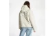 Nike Sportswear Synthetic-Fill Γυναικείο Μπουφάν Puffer με Κουκούλα Γκρι Ανοιχτό, Λευκό