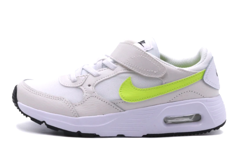 Nike Air Max Sc Παιδικά Sneakers Λευκά, Εκρού, Λαχανί