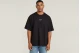 G-Star Center Chest Ανδρικό Κοντομάνικο T-Shirt Μαύρο