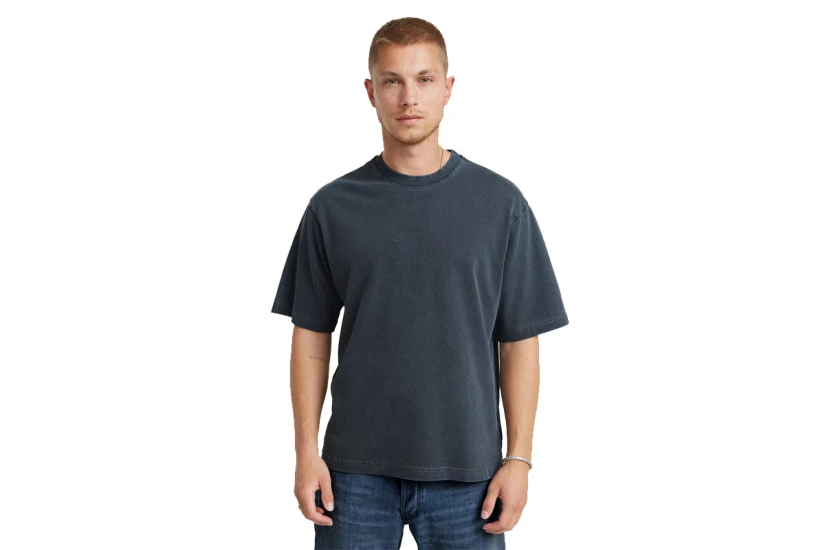 G-Star Overdyed Center Chest Loose Ανδρικό Κοντομάνικο T-Shirt