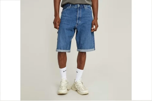 G-Star Bam Logger Βερμούδα Τζιν Ανδρική (D26129-D436-H14551 FADED)